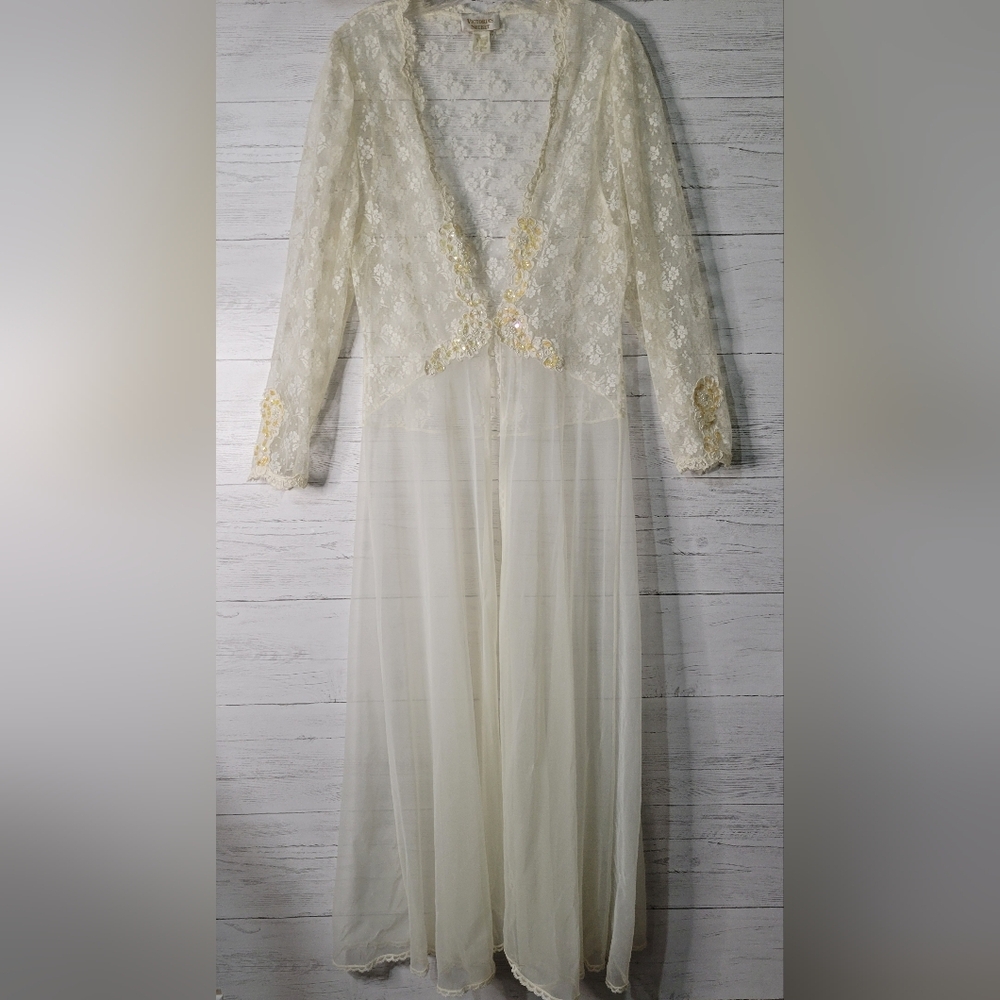Vintage Victoria Secret Sequin Gown. Medium